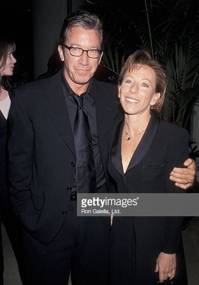 A picture of Laura Deibel with her ex-husband, Tim Allen.
